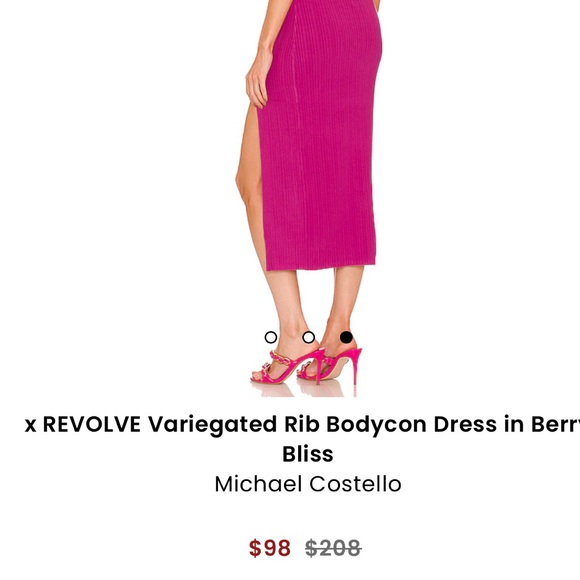 REVOLVE Variegated Rib Bodycon Dress in Berry
Bliss Michael Costello - Picture 6 of 6